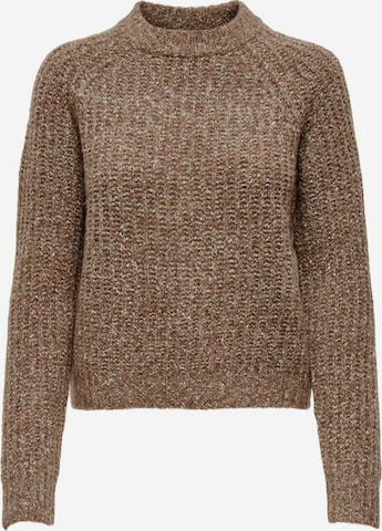 ONLY Sweter 'FELICIA' w kolorze brązowy