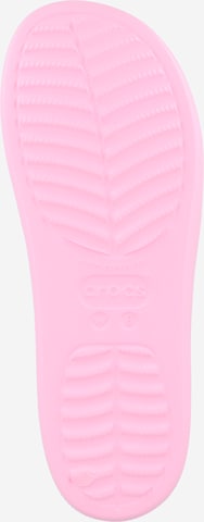 Zoccoletto di Crocs in rosa