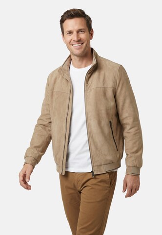 CABANO Between-Season Jacket 'Passetta' in Beige: front
