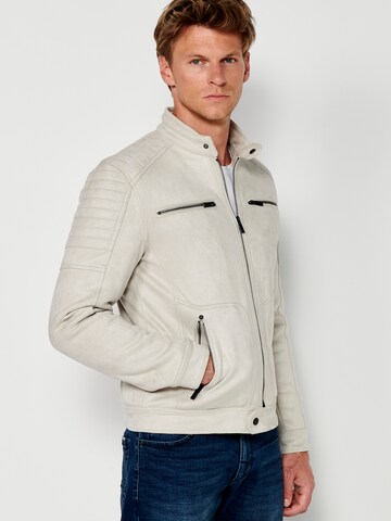 KOROSHI Übergangsjacke in Grau