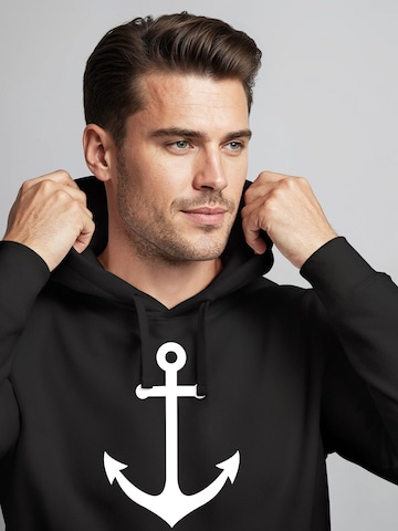Neverless Sweatshirt 'Anker Neverless 2' in Black