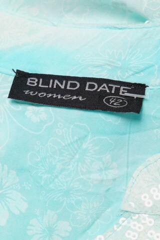 Blind date Ärmellose Bluse XL in Blau
