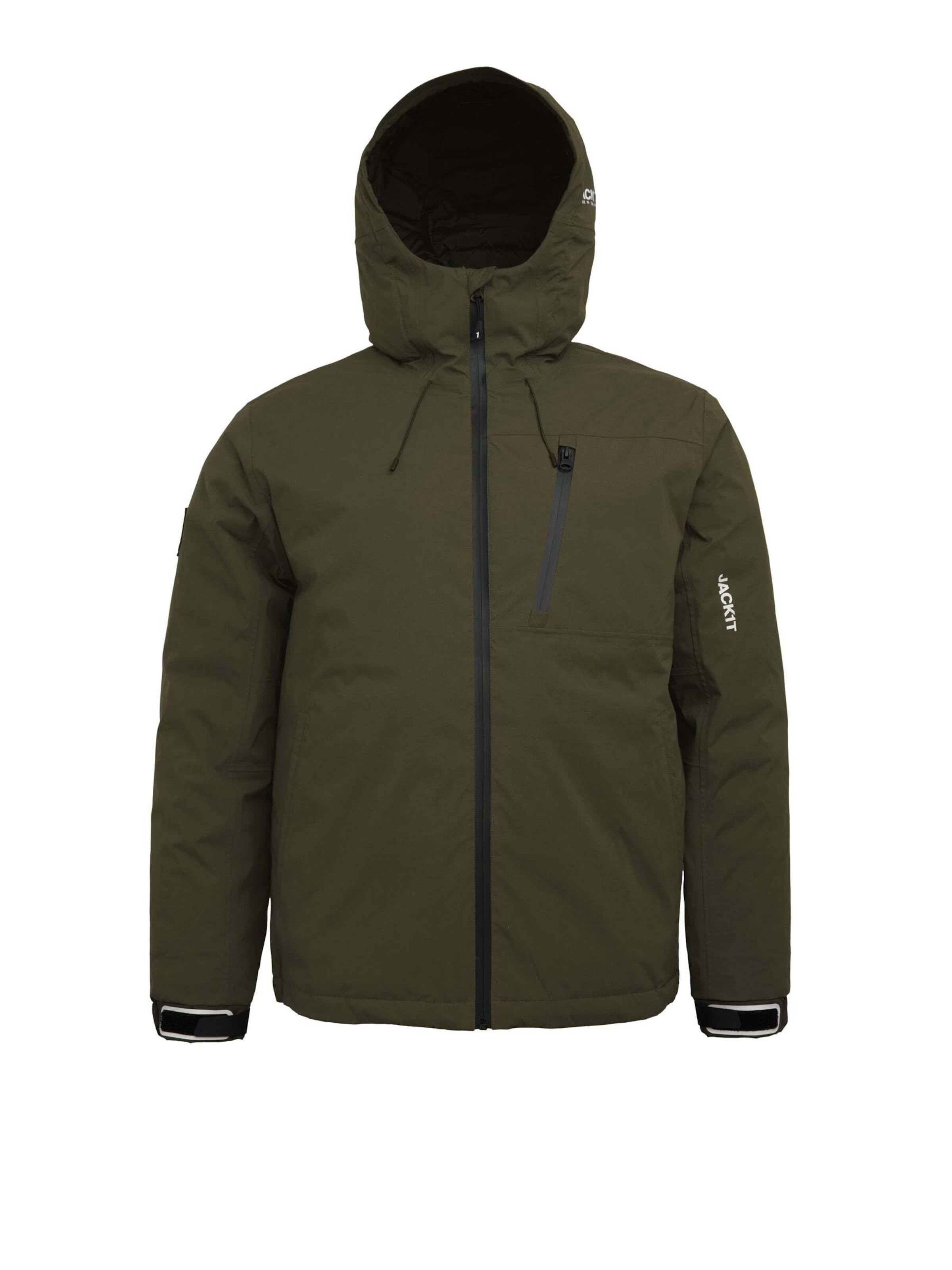 Giacca funzionale ' Stratus ' di JACK1T in verde: frontale