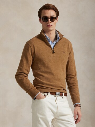 Polo Ralph Lauren Свитер в Коричневый: спереди