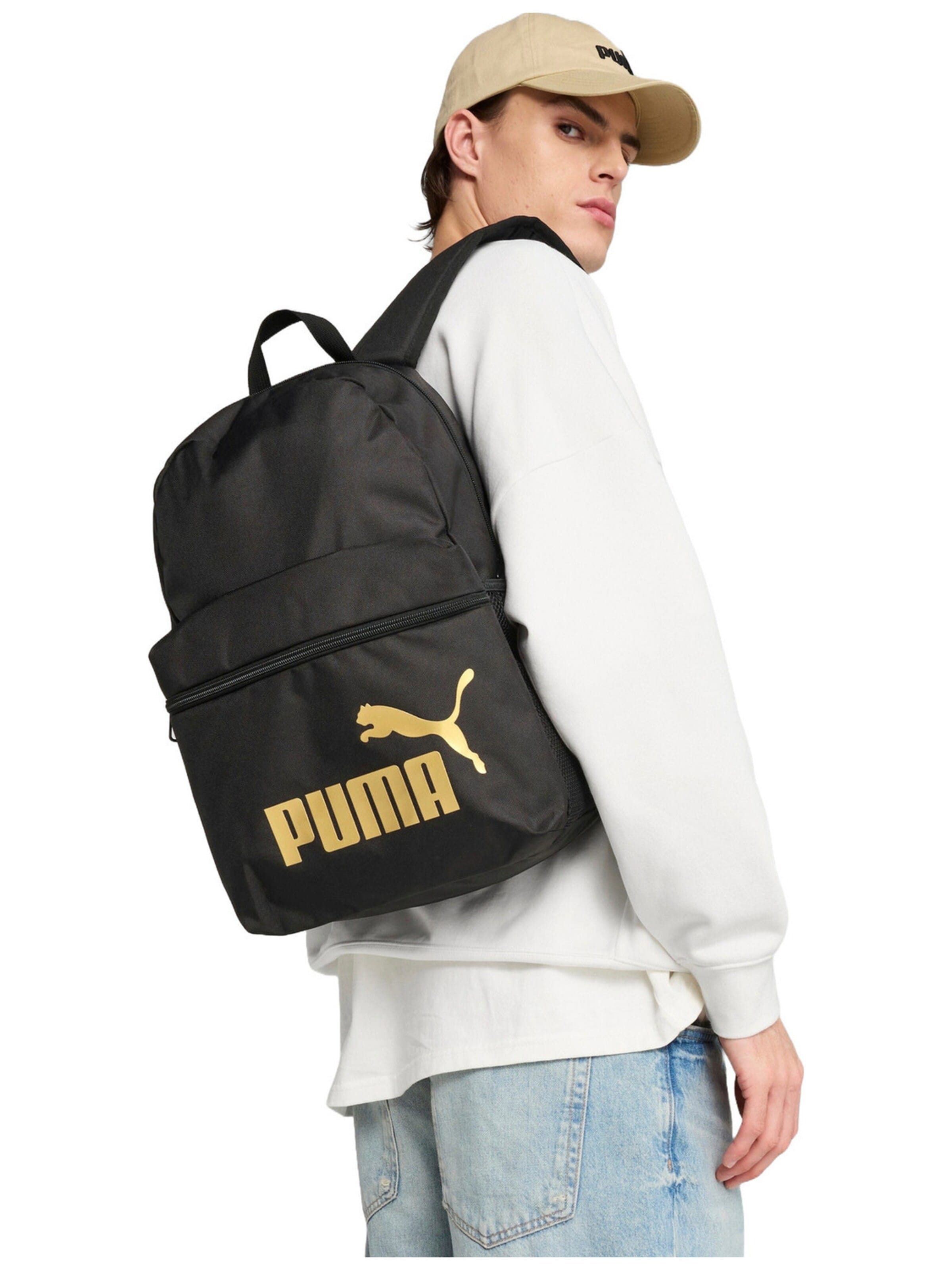 Rucsac de la PUMA pe negru: față