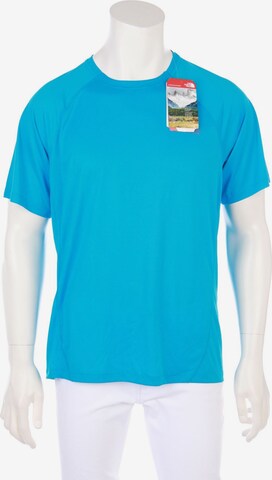 THE NORTH FACE T-Shirt L in Blau: predná strana