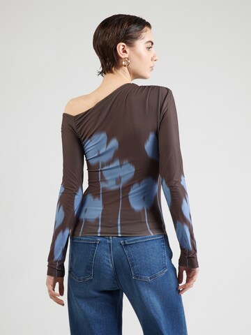 TOPSHOP Tričko 'INOLA' - Hnedá