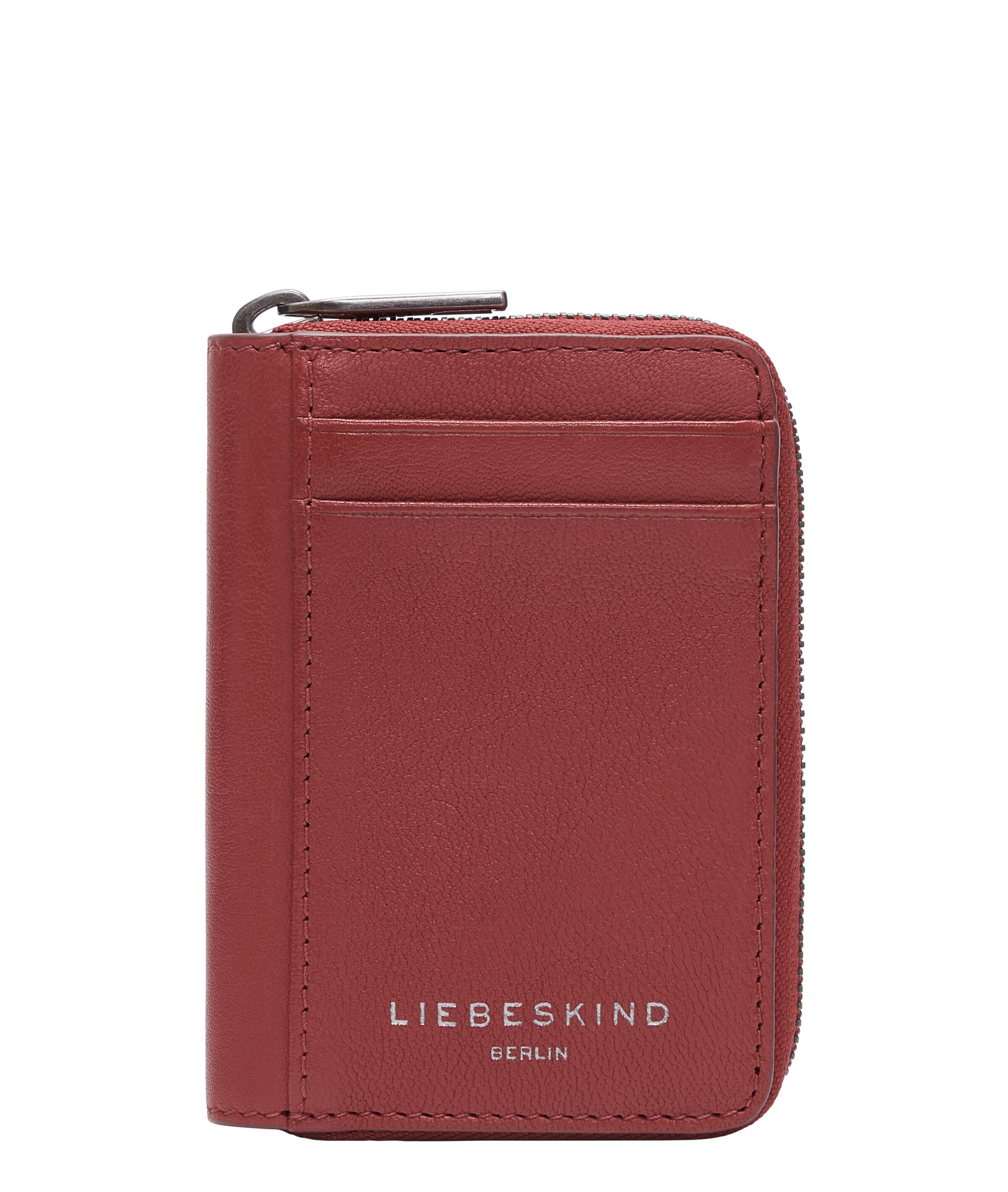 Liebeskind Berlin Portemonnee in Rood: voorkant