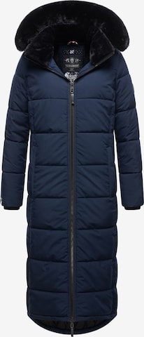 NAVAHOO Winter Jacket in Blue: front