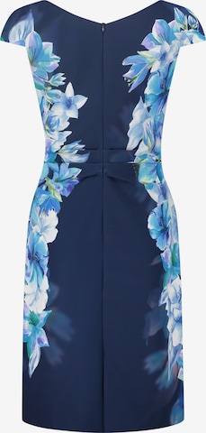 Vera Mont Sheath Dress in Blue