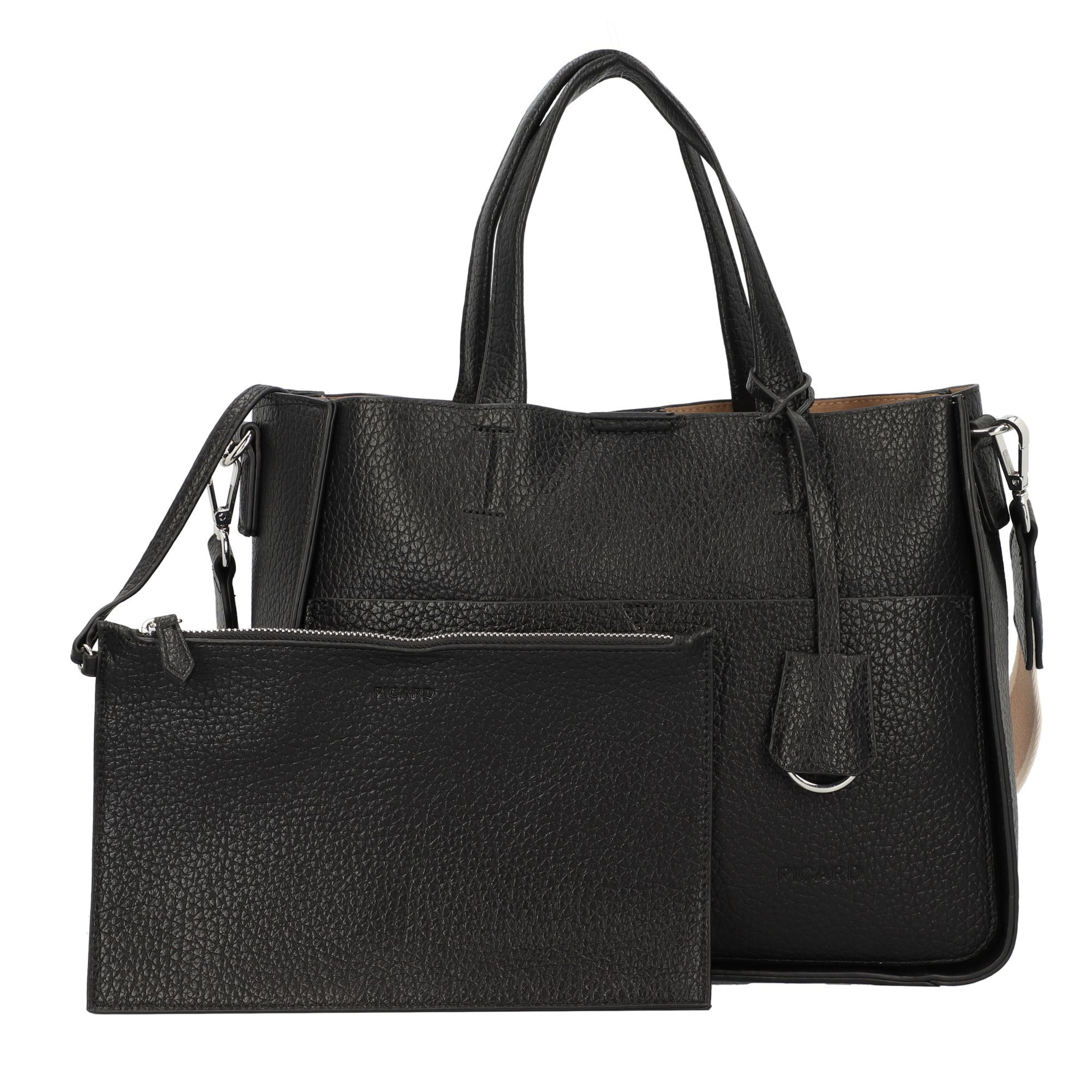 Picard Shopper 'Runway' in Schwarz: Vorderseite