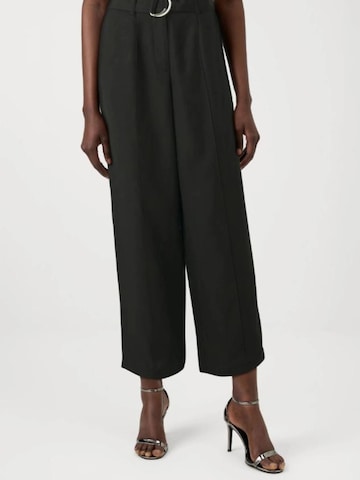 VILA Loose fit Trousers '14098489' in Black