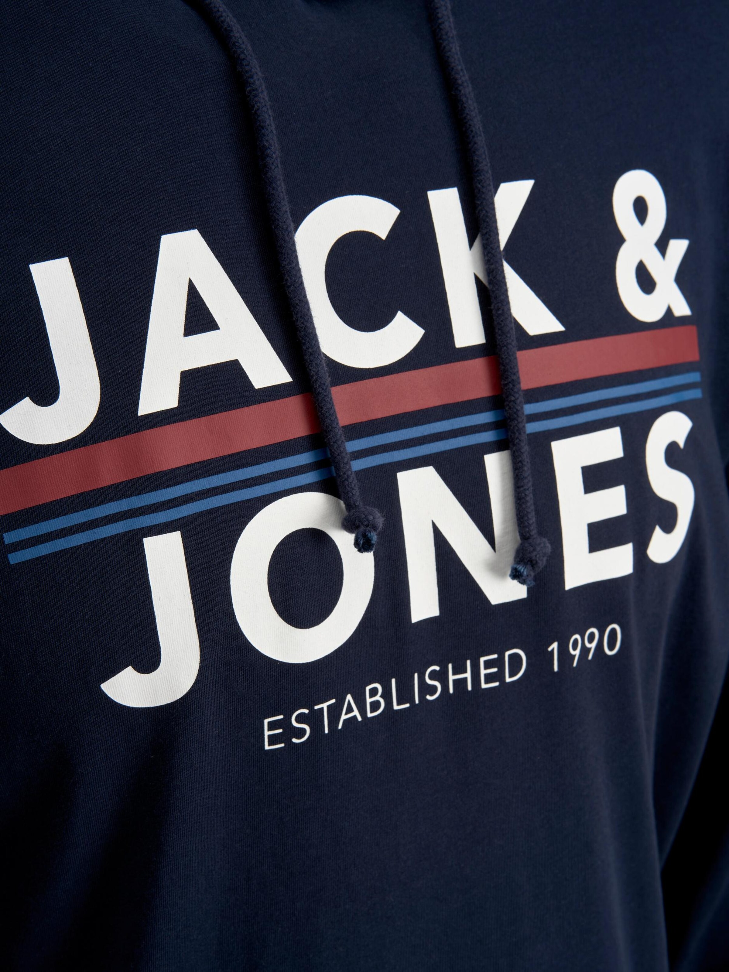 Nouveautés Sweat-shirt Ron JACK & JONES en Bleu Marine, Bleu 