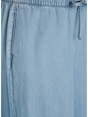 Zizzi Широки крачоли Джегингс в синьо