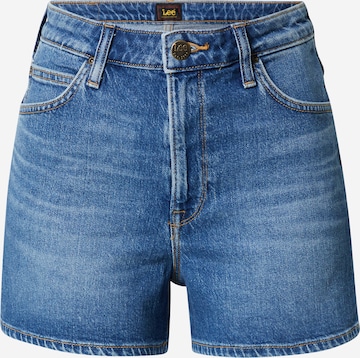 Lee Regular Jeans in Blauw: voorkant