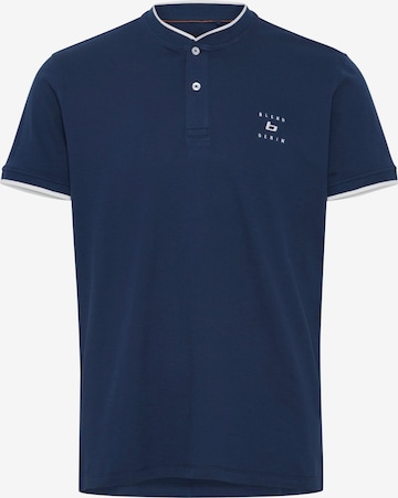 BLEND Shirt 'Polo' in Blauw: voorkant