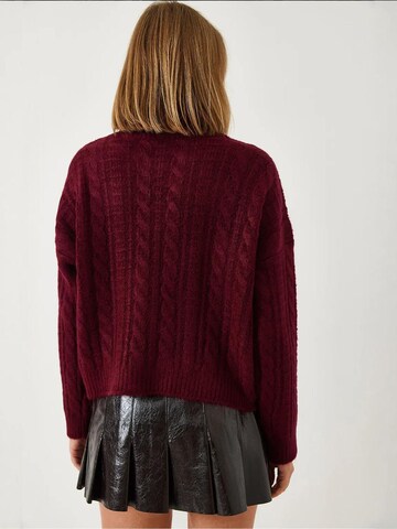 Pullover di Bianco Lucci in rosso