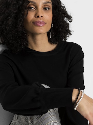 bonprix Pullover in Schwarz