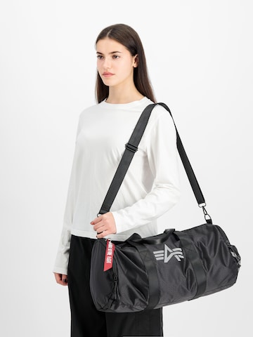 melns ALPHA INDUSTRIES Ceļojumu soma: no priekšpuses