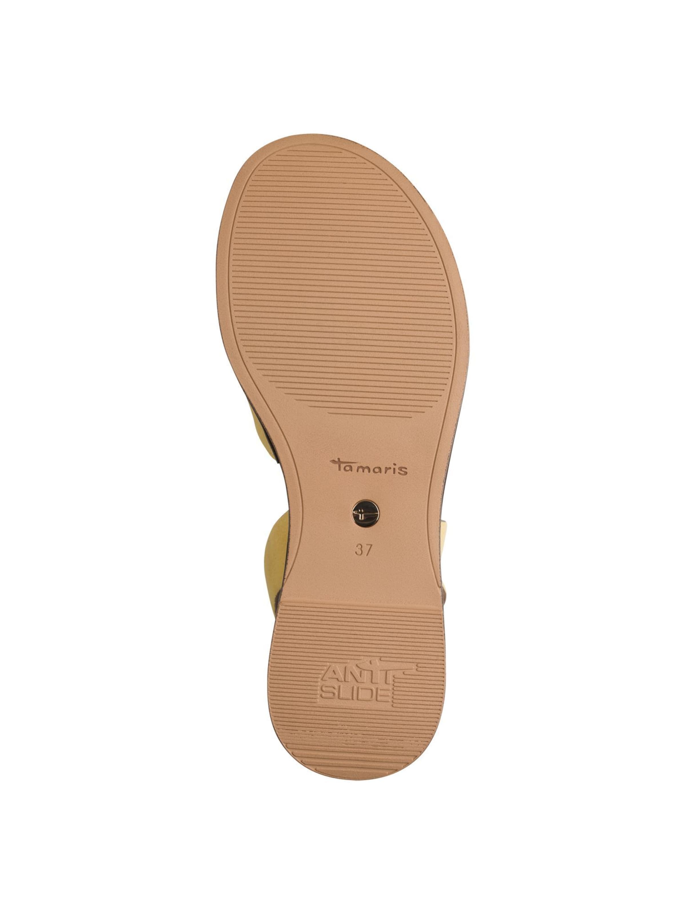Sandales Tamaris en jaune