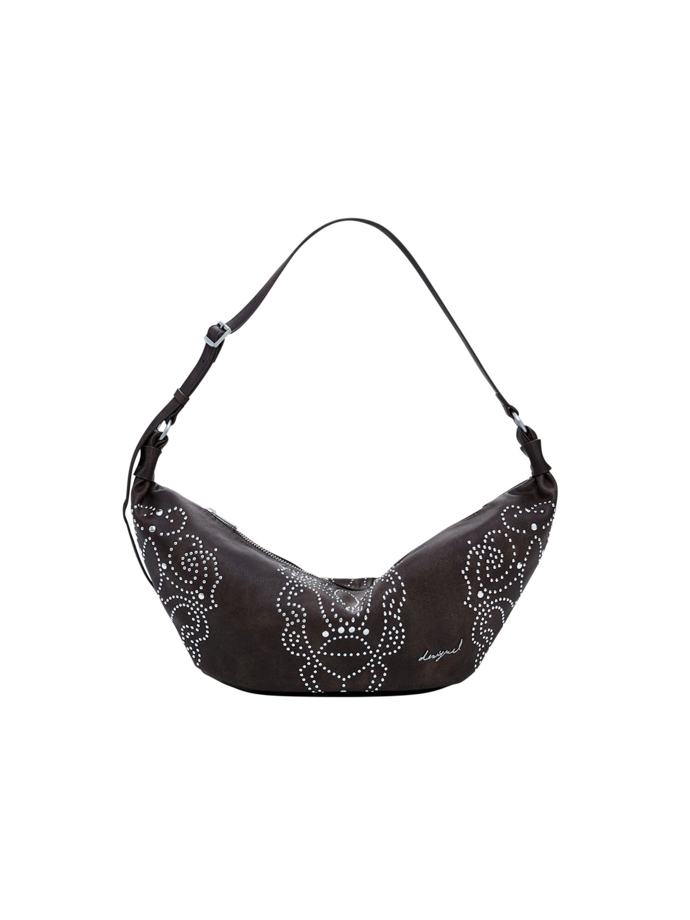 Desigual Kabelka 'Poker Face Munster 2.0' - hnědá / stříbrná, Produkt