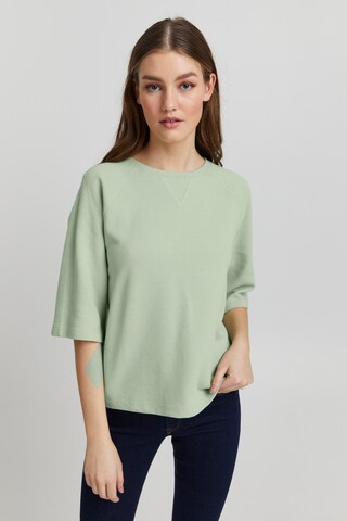 Pull-over 'JONNE' Oxmo en vert : devant