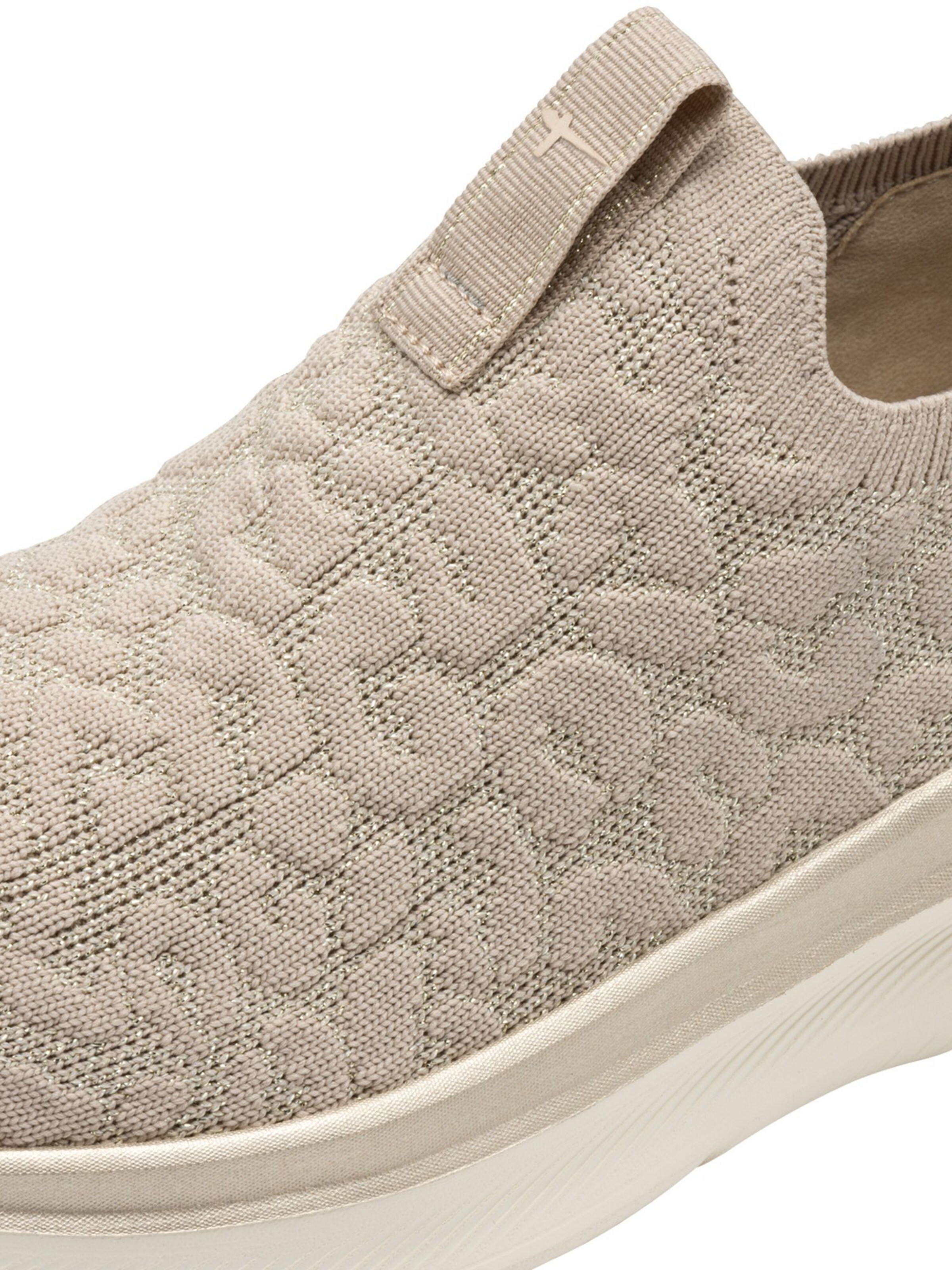 Tamaris Slip-Ons in Beige