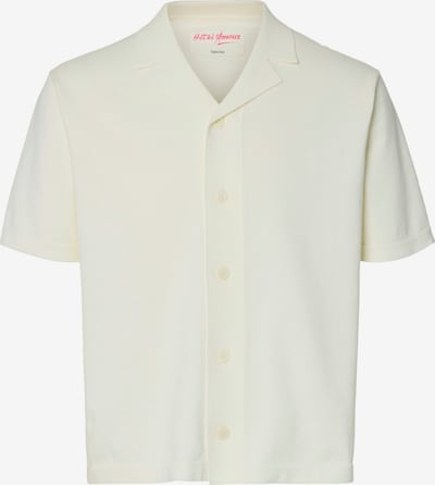 Kardiganas 'SLHAMOUR INTARSIA' iš SELECTED, spalva – geltona / juoda / balta / kiaušinio lukšto spalva, Prekių apžvalga