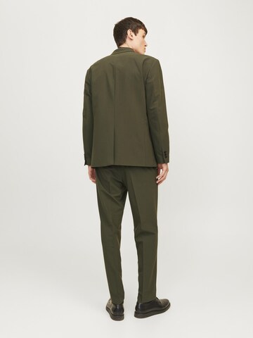 Regular Pantalon à plis JACK & JONES en vert