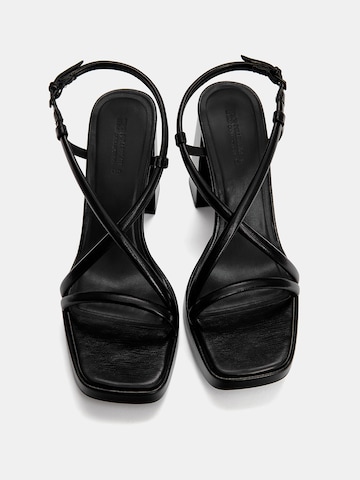 Pull&Bear Sandal i svart