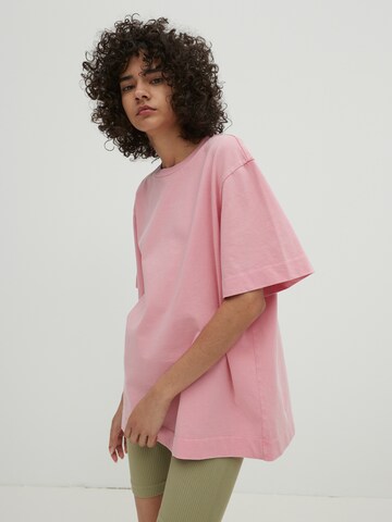 rožinė EDITED Marškinėliai 'Elisa': priekis