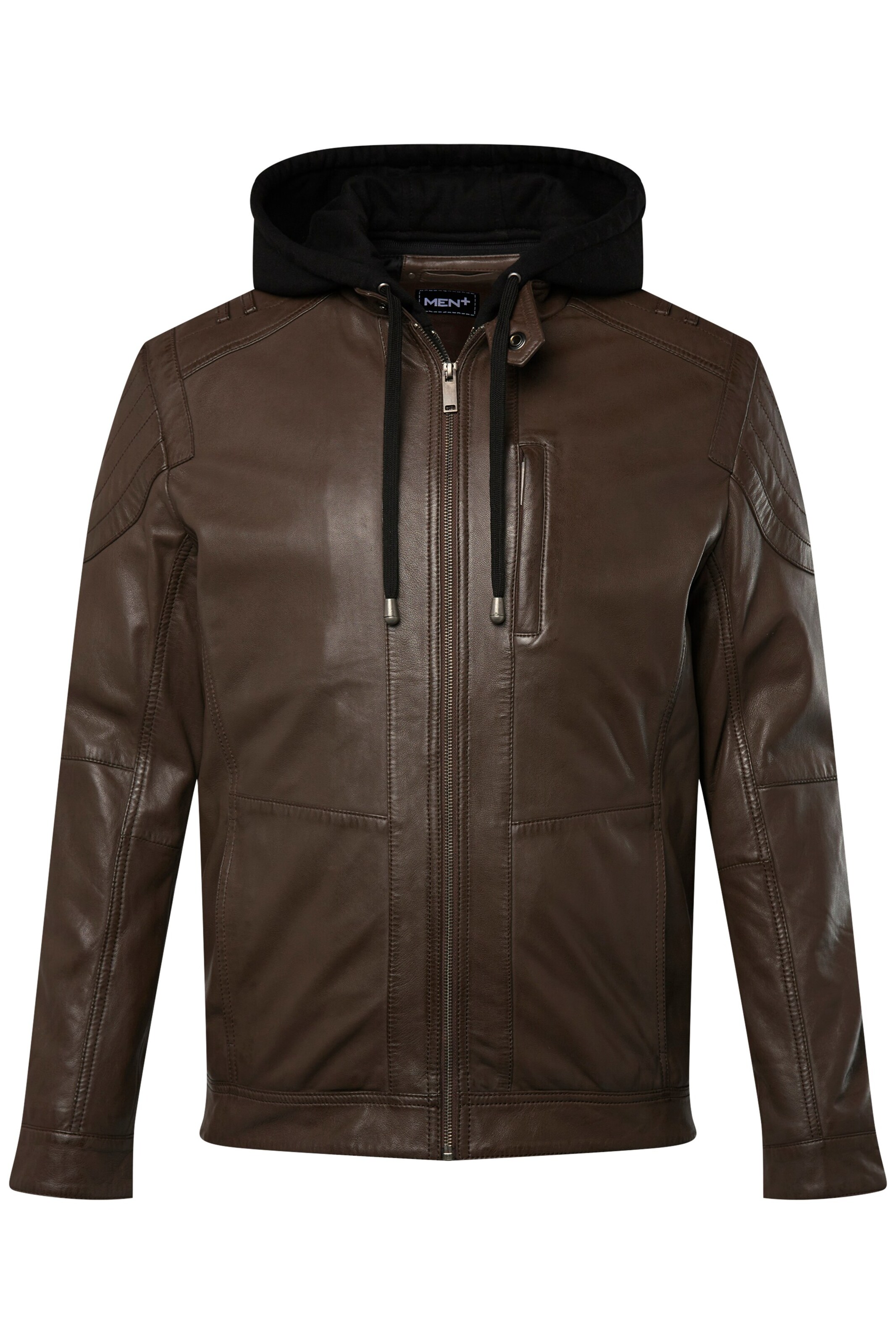 Men Plus Between-season jacket in Brown: front