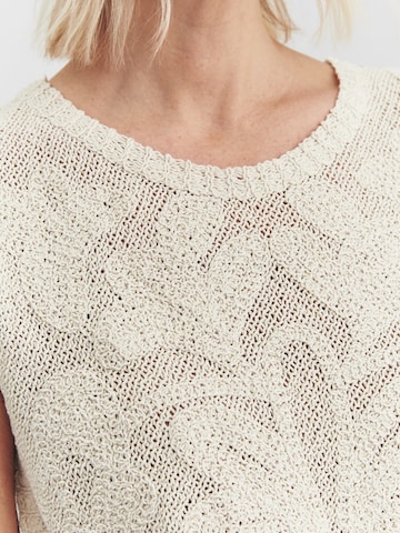 Pull-over 'Mista' TATUUM en beige