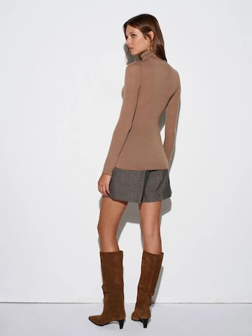T-shirt Dilvin en marron