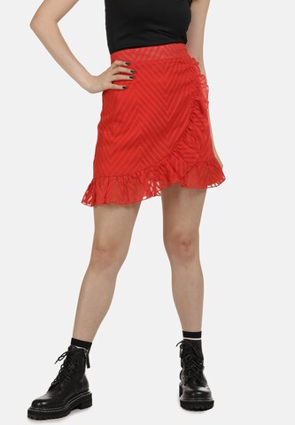 myMo ROCKS Skirt in Red: front