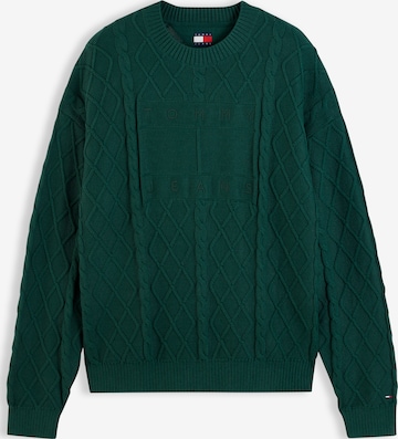 Pullover di Tommy Jeans in verde: frontale