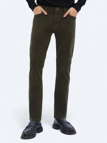 KİP Slimfit Broek in Groen