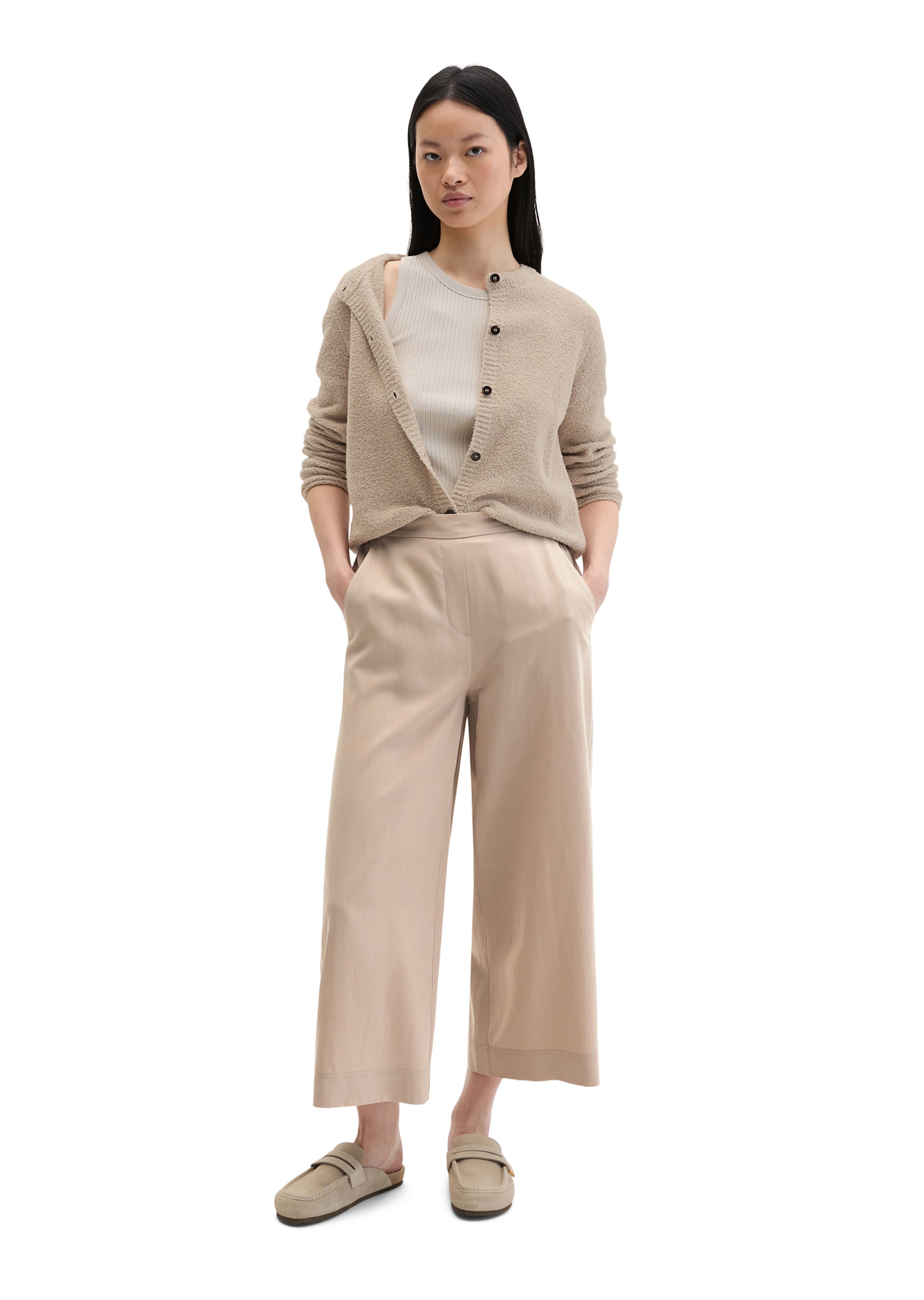 Marc O'Polo Strickjacke in Grau