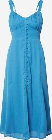 Abercrombie & Fitch Letní šaty – modrá: přední strana