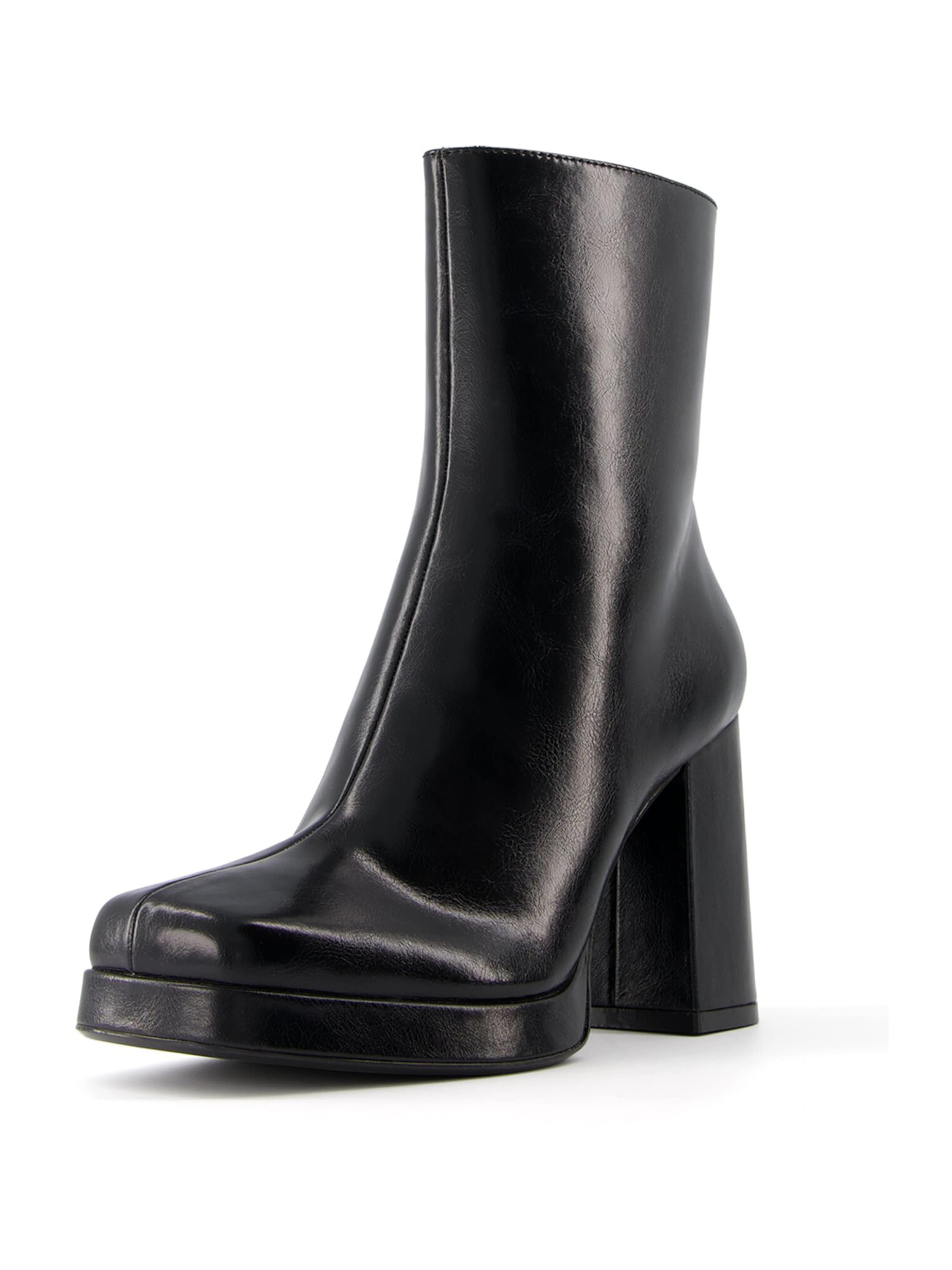Bottines Bershka en Noir ABOUT YOU