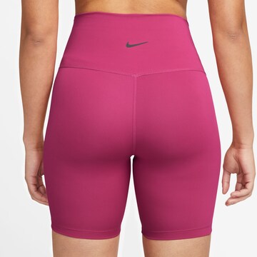 NIKE Skinny Sportbroek in Roze