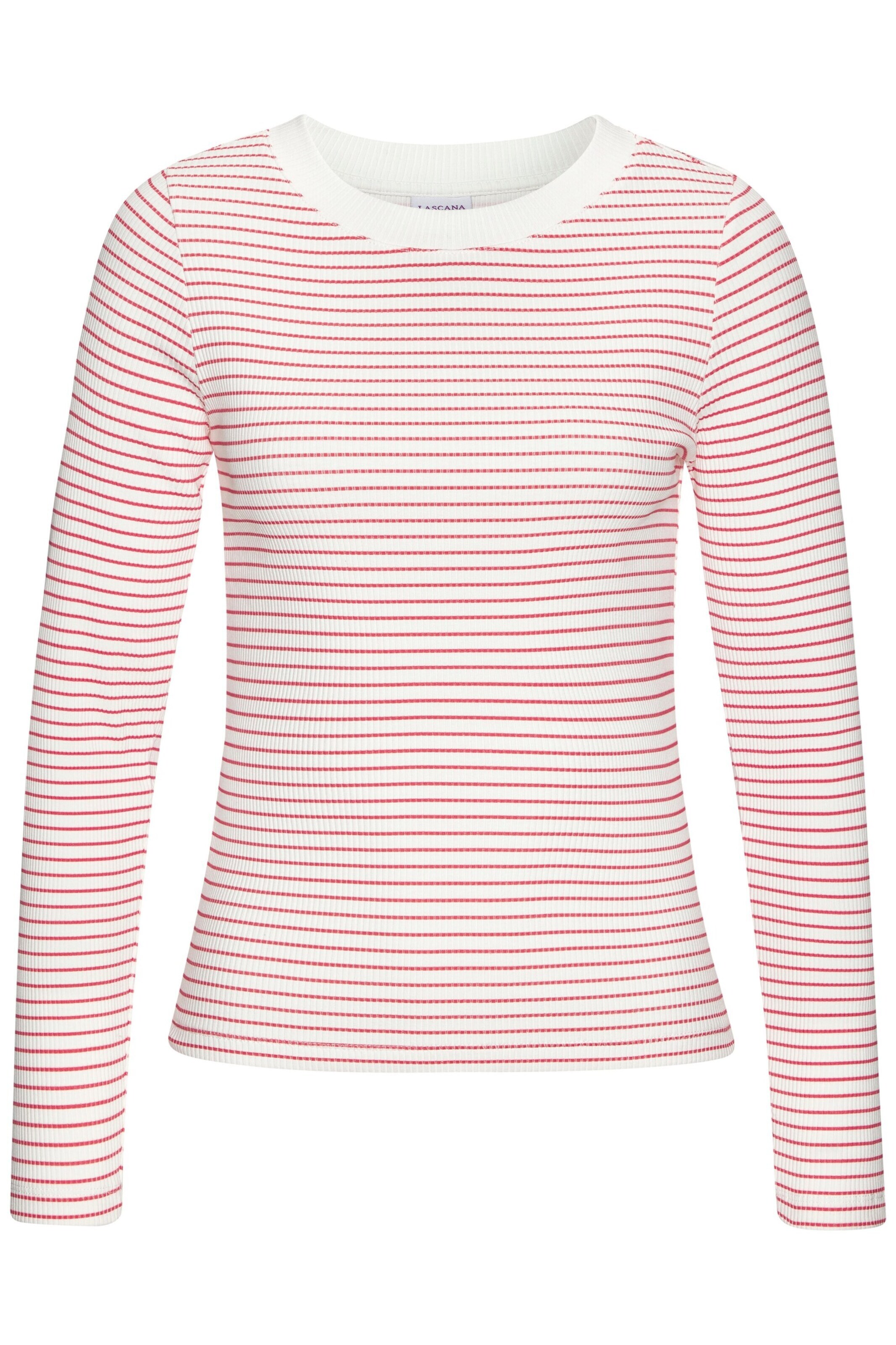 LASCANA Shirt in Weiß: Vorderseite