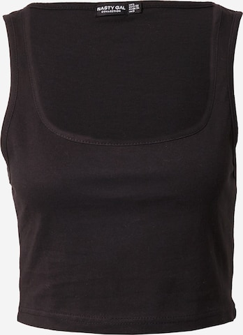 Nasty Gal - Top en negro: frente