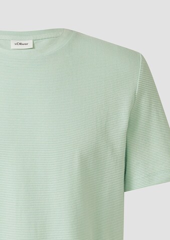 T-Shirt s.Oliver en vert
