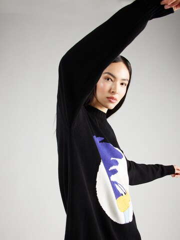 MAX&Co. Sweter 'CARA' w kolorze czarny