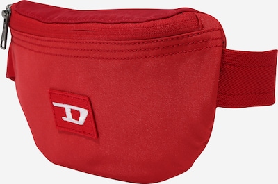 DIESEL Bolsa de cintura 'CAROT' em vermelho / branco, Vista do produto