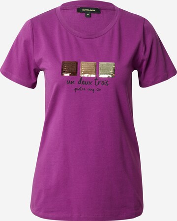 MORE & MORE Shirt in Purple: front