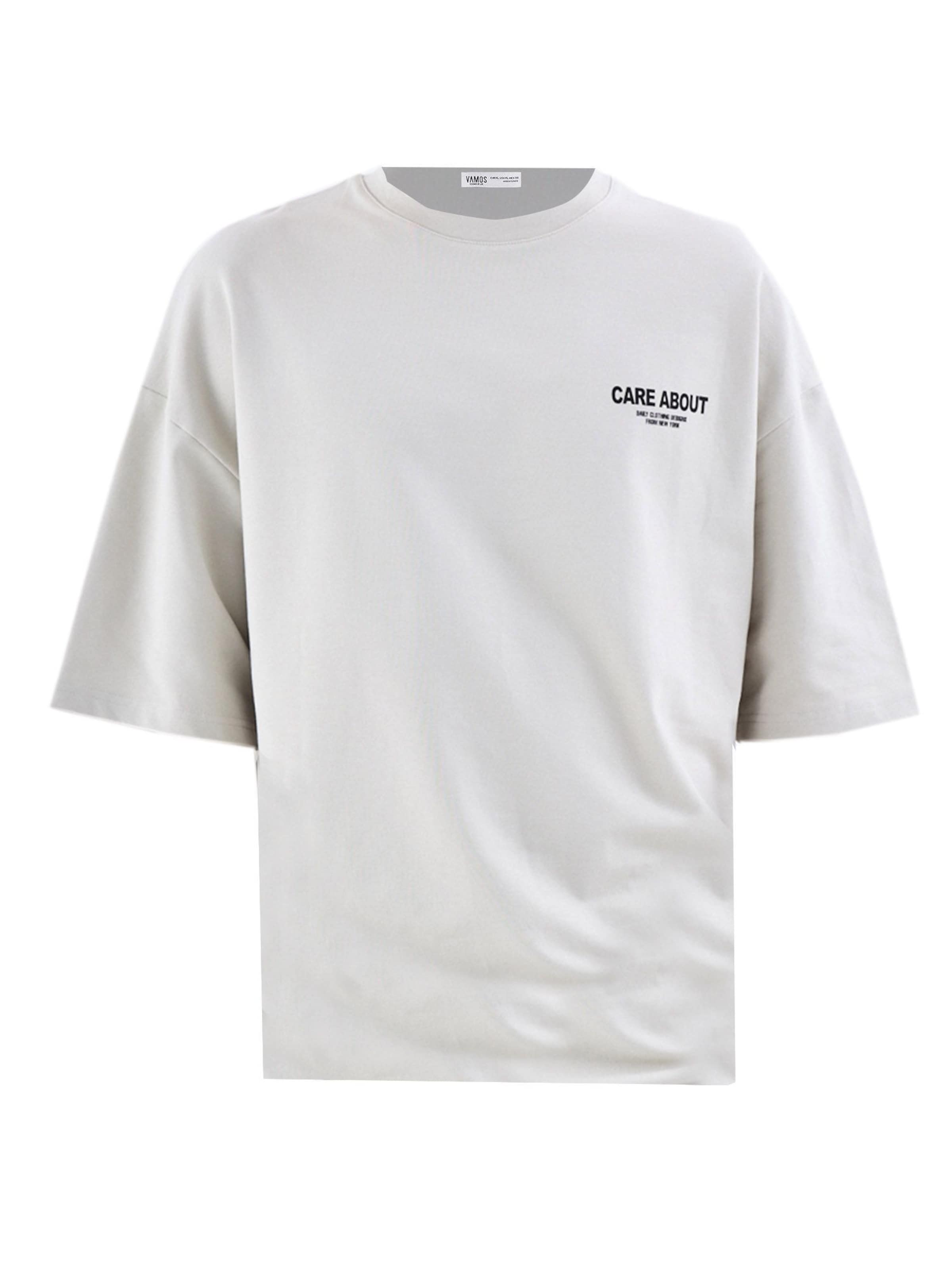 T-Shirt VAMOS CLO en gris : devant