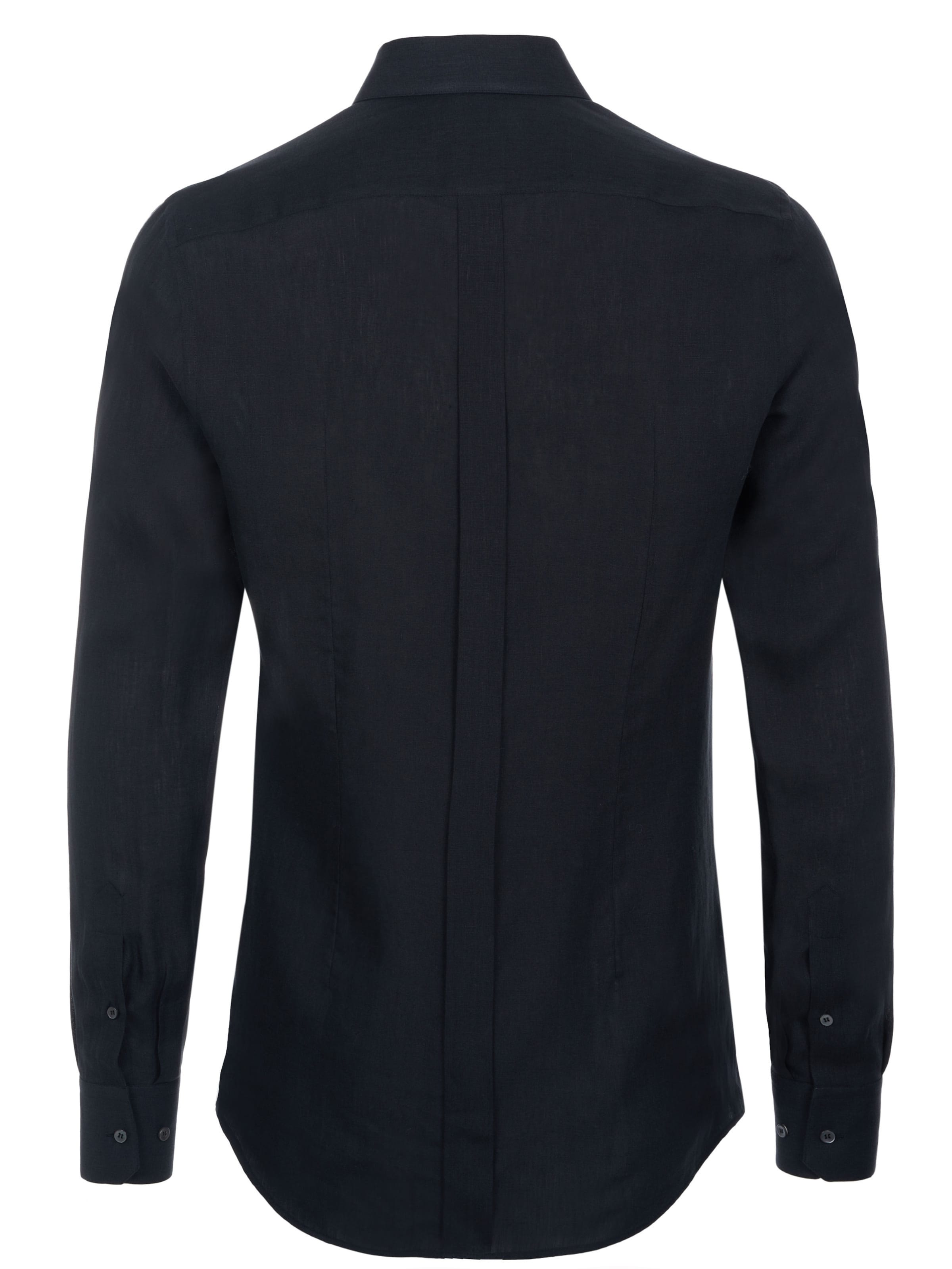 DOLCE & GABBANA Regular Fit Hemd in Schwarz