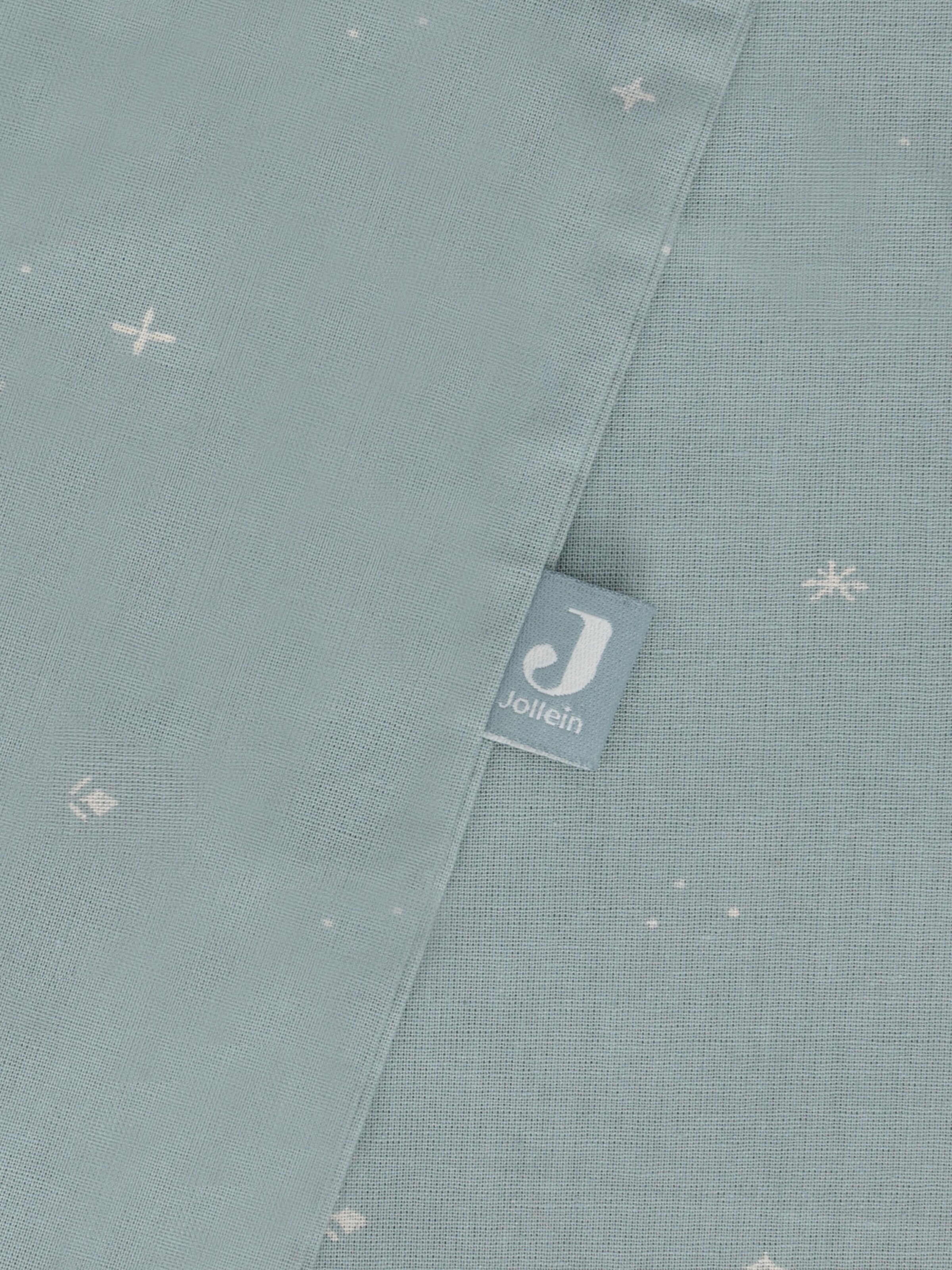 Jollein Bed Sheet 'Twinkling' in Green